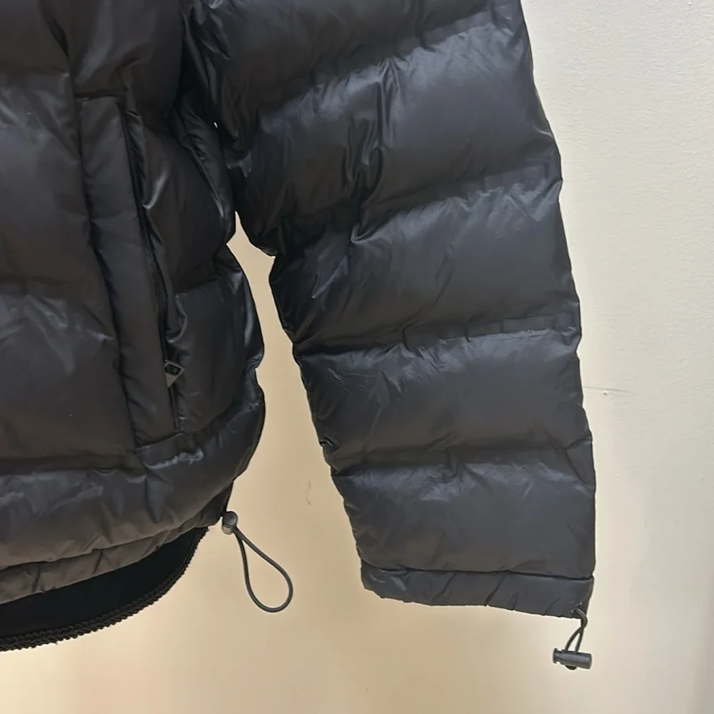Zara Black Puffer Jacket, Size M - Picture 5 of 11
